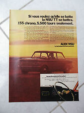 Publicité nsu 1971 d'occasion  Champigny-sur-Marne