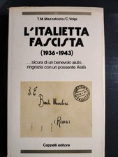 Italietta fascista 1936 usato  Mantova