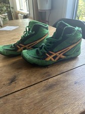 Asics green wrestling for sale  Little Neck
