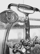 Wannenfüllarmatur chrom retro gebraucht kaufen  Neuhaus am Rennweg