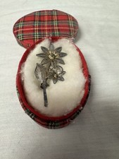 Vintage flower brooch for sale  CANNOCK
