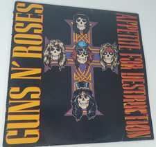 GUNS N' ROSES Appetite For Destruction ORIG 1987 Geffen METAL LP USA comprar usado  Enviando para Brazil