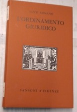 Santi romano ordinamento usato  Italia