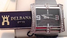 Delbana damenquarzuhr swiss gebraucht kaufen  Apen