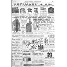 Victorian adverts ladies for sale  GLASGOW