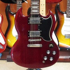 Epiphone G-400 PRO Usado 2012 Corpo/pescoço de mogno escala de pau-rosa com estojo macio, usado comprar usado  Enviando para Brazil