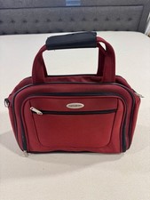 Bolsa de transporte Samsonite vermelha para laptop mensageiro viagem sem alça de ombro em excelente estado usado comprar usado  Enviando para Brazil