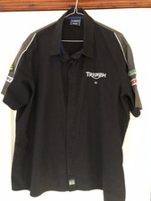 Triumph motorcycles shirt for sale  STOKE-ON-TRENT