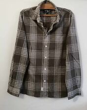 Chemise marron gris d'occasion  Bourg-de-Thizy