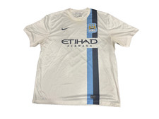 NIKE MANCHESTER CITY 2013 - 2014 TERCEIRA CAMISA FUTEBOL CAMISA TAMANHO 2XL comprar usado  Enviando para Brazil