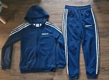 Adidas boys tracksuit for sale  BIRMINGHAM