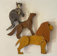 Antique painted wood d'occasion  Expédié en Belgium