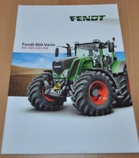 Broszura ciągnika Fendt 800 Vario Tractor na sprzedaż  PL