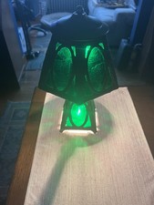 Antique green stained for sale  Taylor