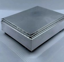 Silver cigarette trinket for sale  DUNDEE