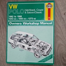 Polo mk2 haynes for sale  SWANSEA