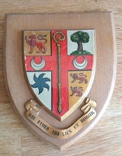 wooden trophy shield for sale  NORTHAMPTON