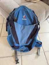 Blauer trekkingrucksack deuter gebraucht kaufen  Broderstorf