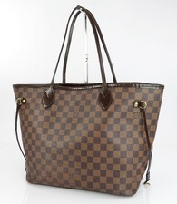 Autentyczna torebka LOUIS VUITTON Neverfull MM Damier Ebene #61498 na sprzedaż  Wysyłka do Poland