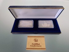 2er set silber gebraucht kaufen  Hamburg
