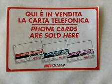 Adesivo telecom italia usato  Italia