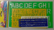 Stencil set alphabet for sale  BOLTON