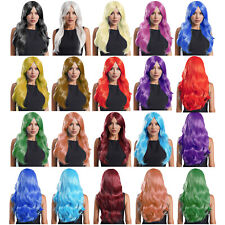 Usado, Fantasia feminina peruca resistente ao calor perucas laterais cosplay elástico 70cm cabelo comprar usado  Enviando para Brazil