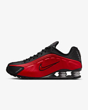 Usado, Tênis Nike Shox R4 masculino em tênis universitário vermelho/preto/metálico prata comprar usado  Enviando para Brazil