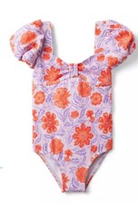 Maiô Janie and Jack feminino tamanho 8 flores peça única - Novo sem etiquetas comprar usado  Enviando para Brazil