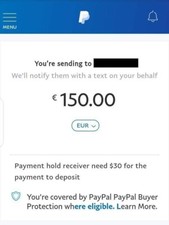 Usado, 150€ PayPal Überweisung / Gut haben comprar usado  Enviando para Brazil