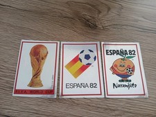 Panini FOOTBALL ORIGINAL ESPANA 82 ECUSSON BADGE #1 ,2 ,3, usado comprar usado  Enviando para Brazil