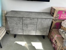 Concrete effect sideboard for sale  MANCHESTER