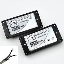 Epiphone Classic Plus ProBucker Vintage Humbucker Captadores Fio Trançado Ajuste SG LP, usado comprar usado  Enviando para Brazil