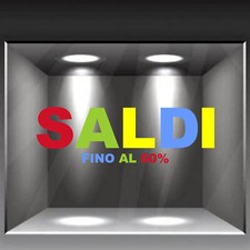 Adesivi saldi estate usato  Napoli