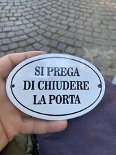 Insegna tabella smaltata usato  Casalecchio di Reno