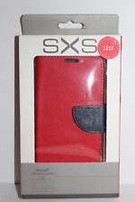 SXS LG Leon C40 Red & Blue Wallet Cell Phone Cover comprar usado  Enviando para Brazil