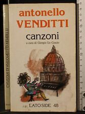 Antonello venditti canzoni. usato  Ariccia