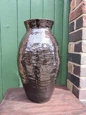 Large black glazed for sale  STAFFORD