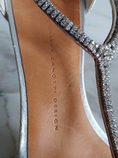 Giuseppe zanotti silver for sale  Chicago
