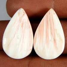 19,20 quilates par de pêra colecita rosa natural cabine + 16x11x4 pedra preciosa solta comprar usado  Enviando para Brazil