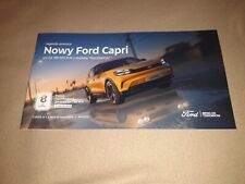 Używany, 2025 Ford CAPRI Broszura Katalog 16 pgs 34 x 18,5 cm 07/2024 na sprzedaż  PL