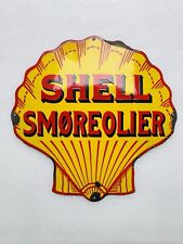 Emailschild shell ele gebraucht kaufen  Schiffweiler