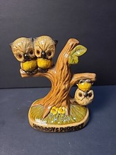 Vintage 70s owls for sale  Galveston