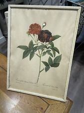 Vintage framed redoute for sale  BLACKWOOD