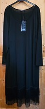 Edles langes schwarzes gebraucht kaufen  Berlin