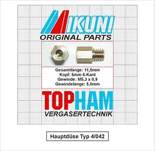 Original Mikuni Hauptdüsen Typ 4/042 / Original Mikuni main jet type 4/042 comprar usado  Enviando para Brazil