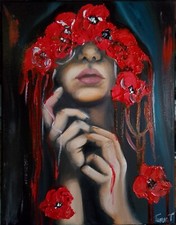 Quadro olio tela usato  Messina