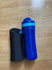 Blaue trinkflasche schwarzer gebraucht kaufen  Wackersdorf