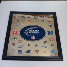 Nfl logos bud for sale  Milwaukee