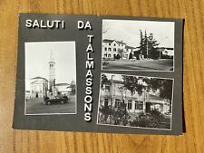 Cartolina saluti talmassons usato  Beinasco
